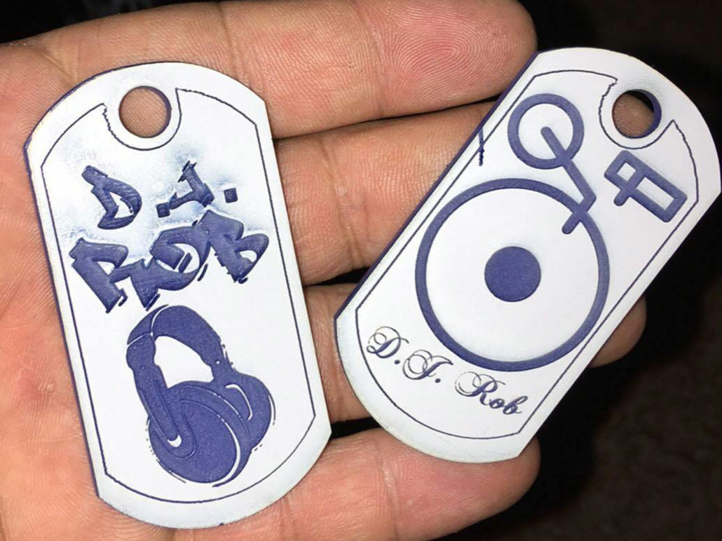 Laser Engraved Keychains