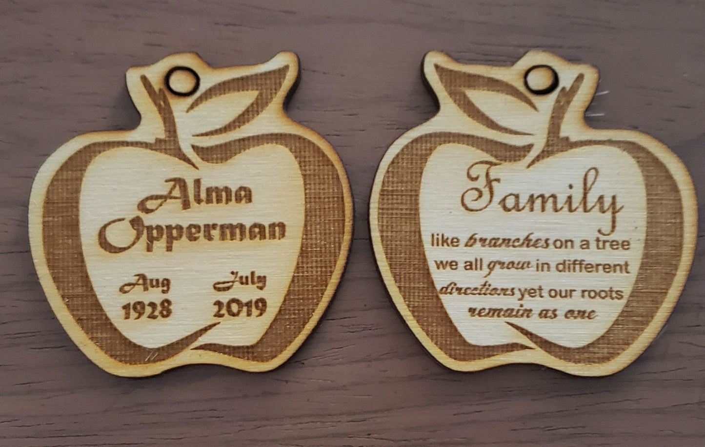 Laser Engraved Keychains